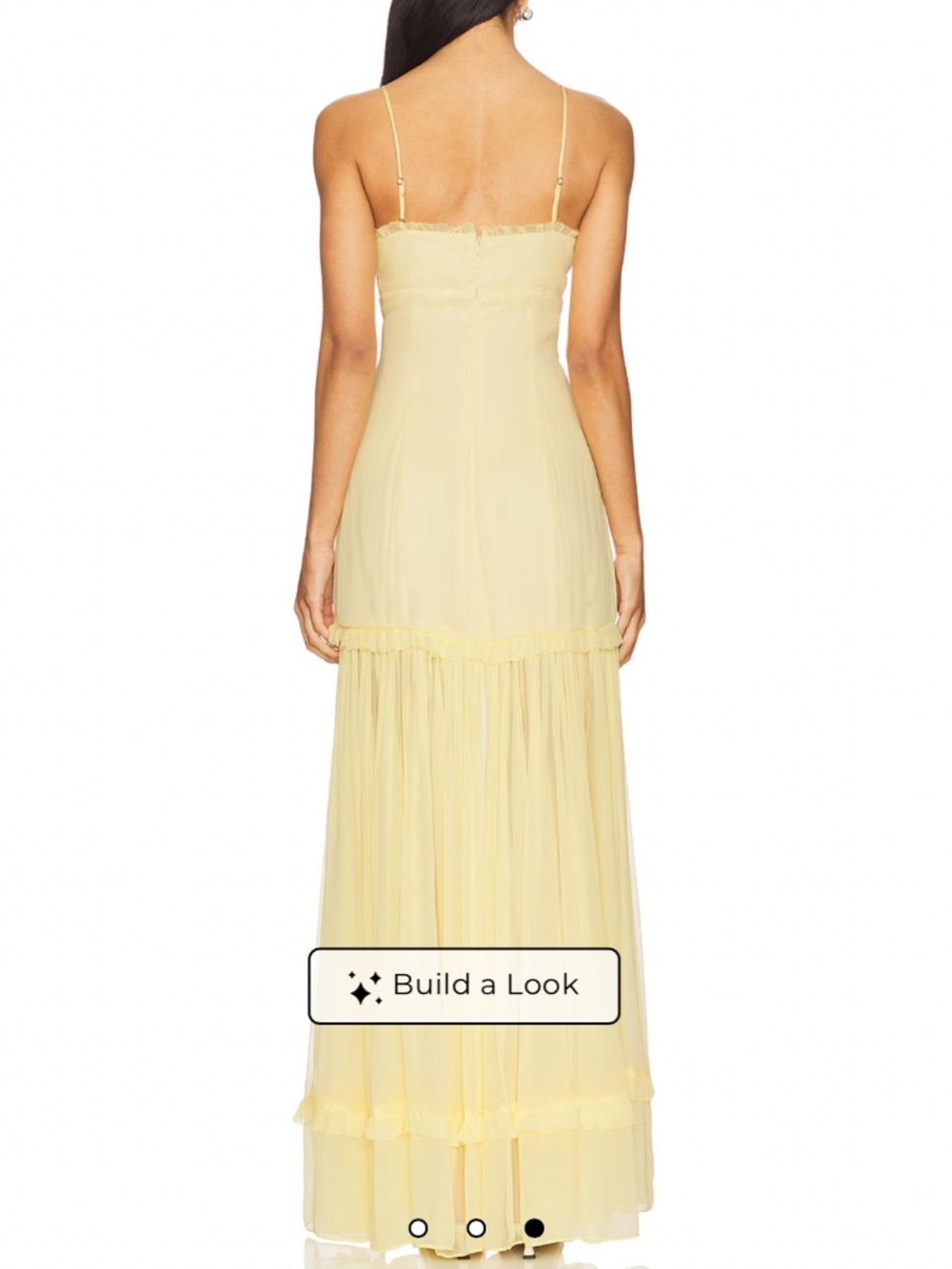 Tularosa Butter Yellow Maxi Dress - Picture 2 of 3